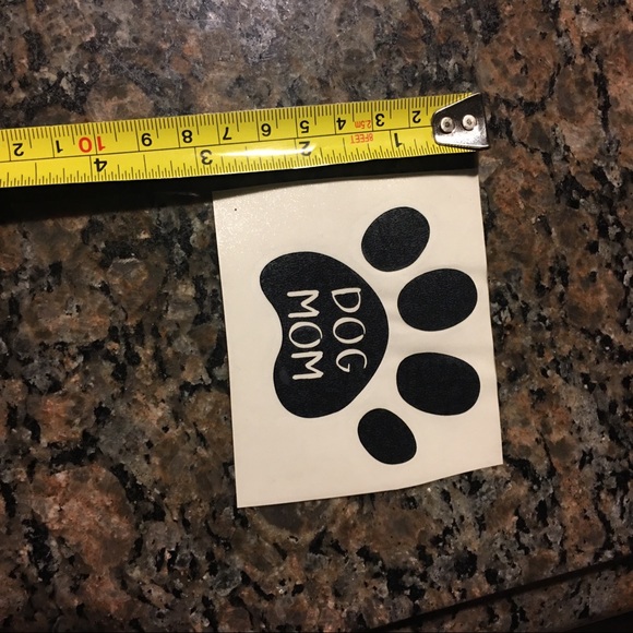 💕 2x 🐾 🐶 Dog mom vinyl decals 🐾 - Picture 5 of 5